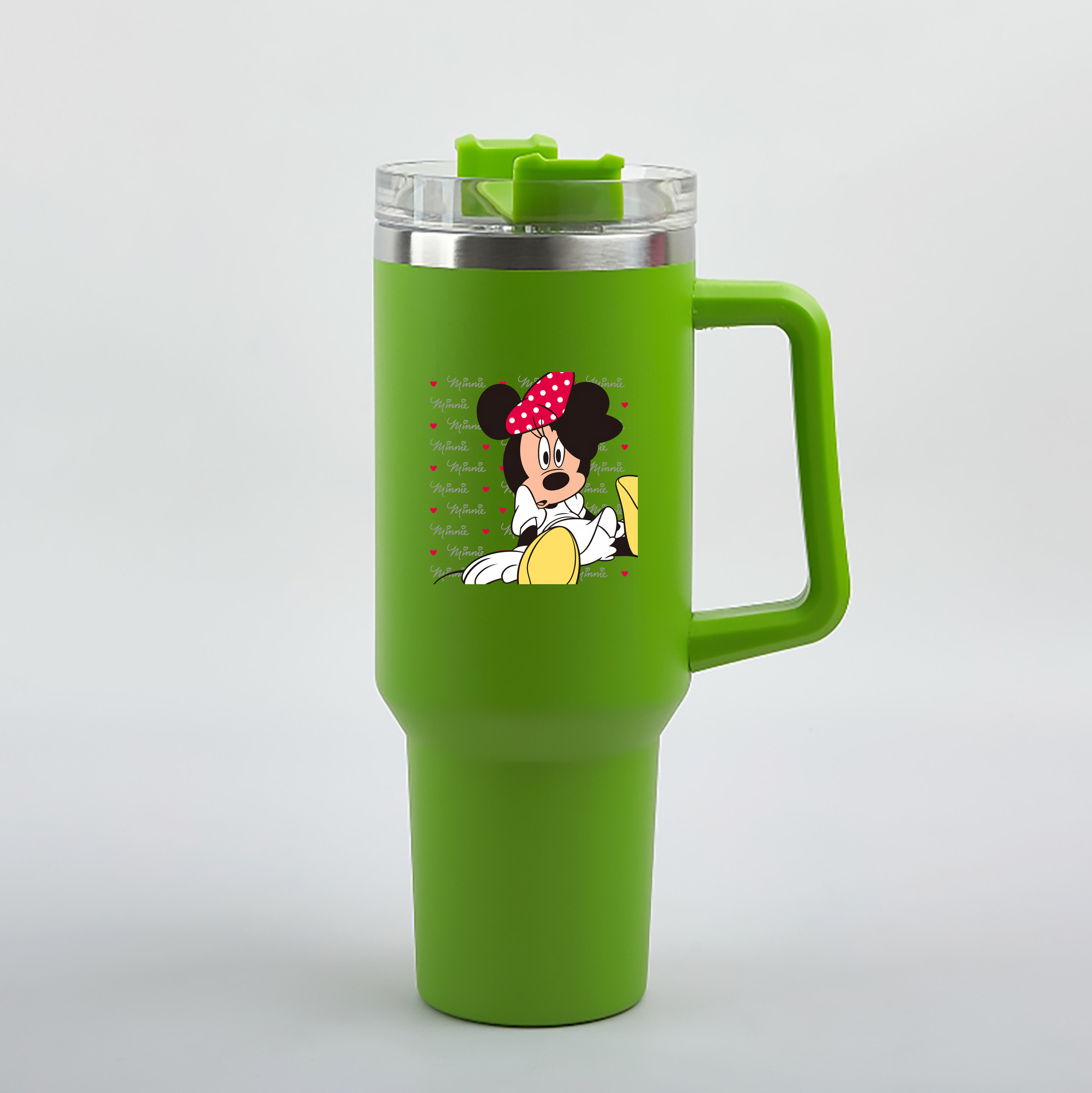 （画像用） ミッキーマウス Mickey Mouse 1200mL車用タンブラー（カラープリント）